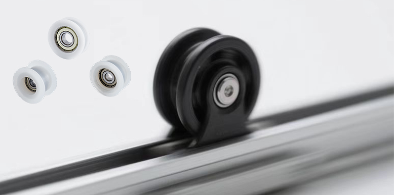 Plastic-Coated Bearing Pulleys