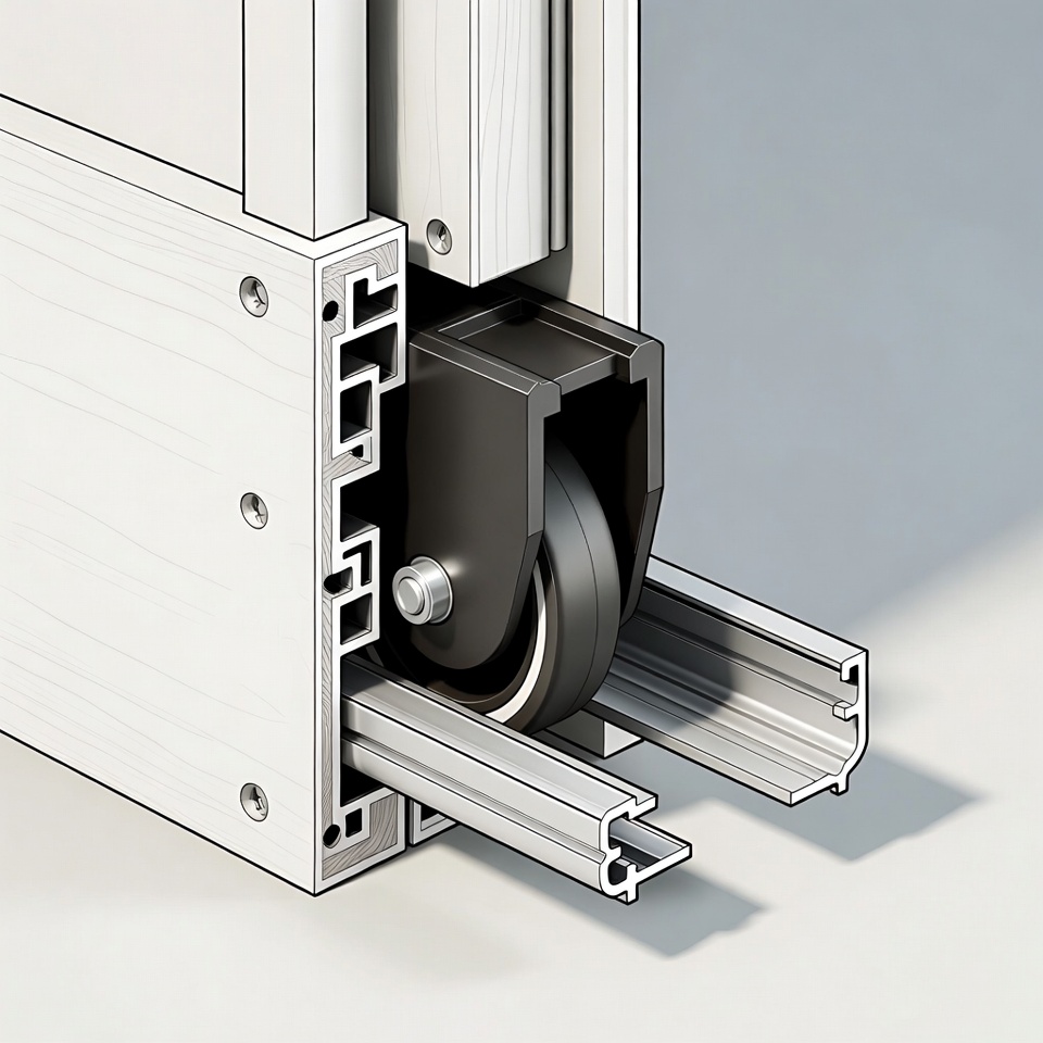  Skydeskærmdøren glider ikke? Eksperttips til nemt at justere rullerne