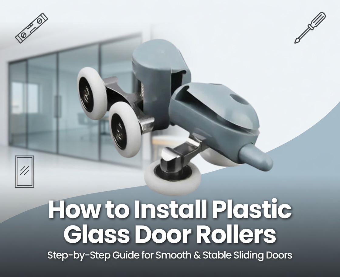  How to Install Plastic Glass Door Rollers