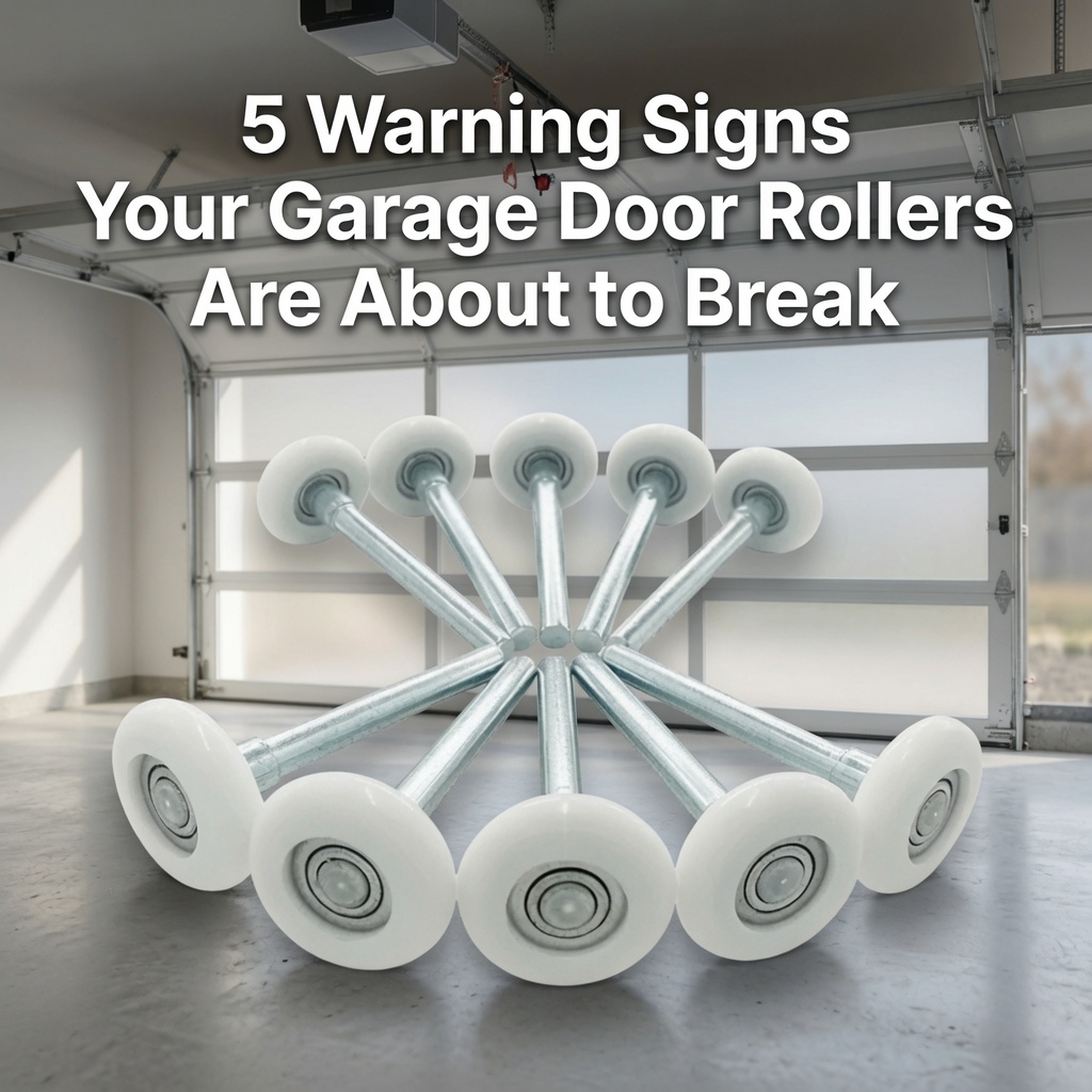  Five Warning Signs Your Garage Door Rollers Are About to Break